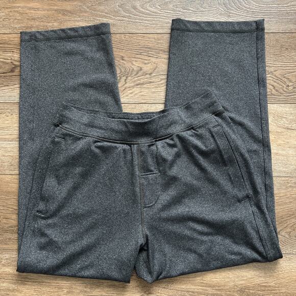Lululemon Sweatpants Mens Lg Heathered Gray Straight Leg Stretch Pockets Casual - Picture 12 of 12